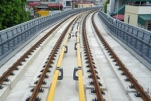 Hình ảnh dự án đường sắt Cát Linh - Hà Đông trước ngày chạy thử