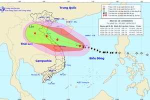Bão số 10: Đề nghị địa phương cấm biển xong trước 7h ngày 15/9
