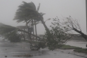 Trưa nay bão số 10 giật cấp 15 sẽ đổ bộ vào Nghệ An - Quảng Trị, miền Trung đang có mưa lớn, gió mạnh