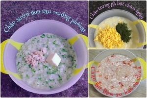 Gợi ý thực đơn hơn 30 món cháo tuyệt ngon đủ chất dinh dưỡng cho bé lười ăn