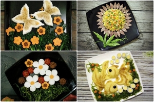 Chị em 'ngả mũ' trước tài trang trí bữa ăn vừa ngon vừa đẹp của nữ giảng viên đại học