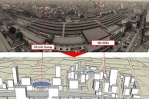 Đồ án ga Hà Nội ảnh hưởng tới hơn 44.000 dân như thế nào?