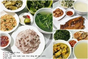 Mẹ trẻ gợi ý thực đơn 'đẹp mắt no bụng' chỉ từ 50 – 70 nghìn đồng cho 4 người ăn