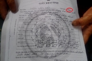 Điều chỉnh giấy khai sinh cho thiếu nữ bị nhầm giới tính