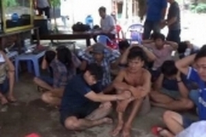 ‘Đột kích’ điểm đá gà qua mạng internet ở vùng ven Sài Gòn