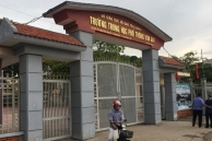 Nam sinh nhảy xuống sân trường tự tử để lại thư tuyệt mệnh