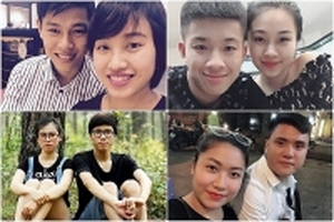 Ngỡ ngàng trước hình ảnh các cặp vợ chồng có tướng phu thê, mới nhìn tưởng anh em ruột