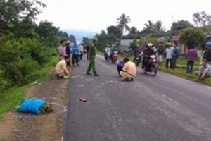 Truy tìm ô tô tông chết bà lão bán rau rồi bỏ trốn