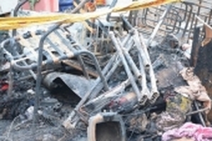 Cận cảnh hiện trường vụ cháy khiến 6 người thương vong ở Sài Gòn