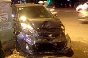 Nghi vấn tài xế say rượu tông hàng loạt xe trên phố Võ Thị Sáu, 1 người bị thương