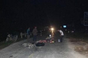 Tai nạn trên đường đi thăm người thân, chồng tử vong, vợ nguy kịch