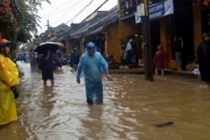 Cảnh báo lũ ngập, sạt lở đất nguy hiểm ở Quảng Nam, Quảng Ngãi và Bình Định