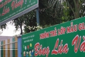 Sắp giải thể nhóm trẻ khác ở Bình Dương của chủ cơ sở mầm non Mầm Xanh