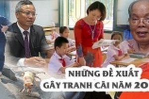 Những đề xuất gây tranh cãi năm 2017