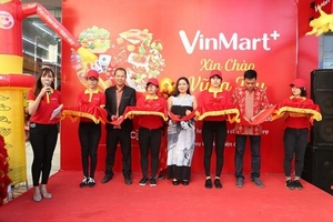 Đồng loạt khai trương 15 VinMart+ tại Vũng Tàu, Vingroup hướng đến mục tiêu 3.000 cửa hàng vào năm 2018