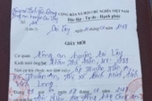 Thêm một tài xế phản đối BOT Cai Lậy bị công an mời lên làm việc