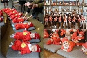 Hội 'gà' thủ đô họp mặt, cả mẹ cả con đều 'quẩy' tưng bừng