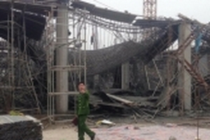 Hé lộ chủ đầu tư công trình sập giàn giáo khiến 6 người chết và bị thương