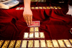 Giá vàng SJC hôm nay (17/1) tăng, tỷ giá trung tâm tăng lần đầu tiên trong một tuần