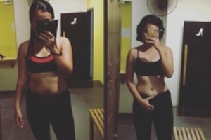 Cô gái Sài Gòn giảm cân sau 5 tuần nhờ gym và chế độ ăn Eat Clean