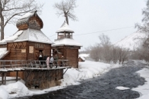 Cảnh đẹp quyến rũ trong mùa đông nước Nga