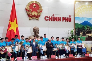 Thủ tướng trao Huân chương Lao động hạng Nhất cho đội tuyển U23 Việt Nam
