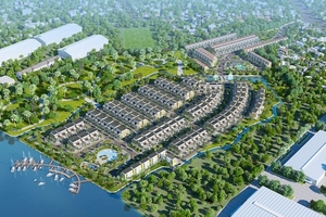 Dự án khu dân cư Trần Anh Riverside của BĐS Trần Anh bị yêu cầu tạm dừng thi công và chào bán