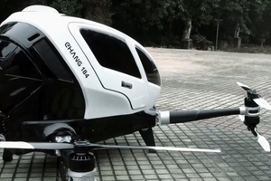 Công ty Trung Quốc đưa quan chức lên trời bằng taxi bay