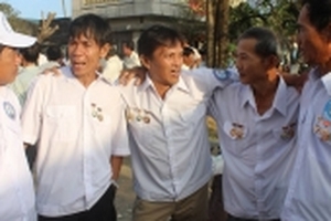 Hơn 500 cựu binh Trường Sa tổ chức lễ tưởng nhớ đồng đội hy sinh tại Gạc Ma