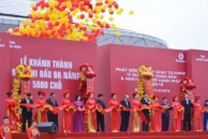 Khánh thành nhà thi đấu đa năng hơn 5000 chỗ