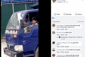 Vụ bố để con nhỏ lái xe tải ở Thanh Hóa: Thái độ coi thường pháp luật, tính mạng