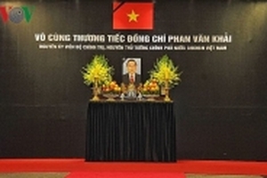 Trực tiếp: Lễ viếng nguyên Thủ tướng Phan Văn Khải