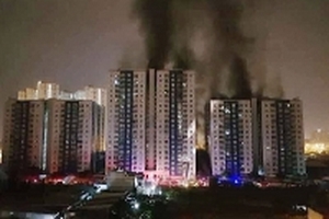 Kỹ năng thoát hiểm cần phải biết khi cháy nhà chung cư