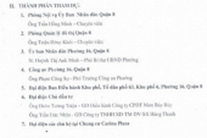 Công ty Năm Bảy Bảy từng hứa sẽ sửa hệ thống PCCC tại chung cư Carina Palza trước thời điểm xảy ra thảm hoạ 2 năm