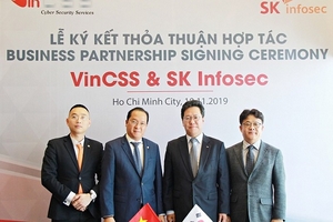 Vincss ký thỏa thuận hợp tác an ninh mạng với SK Infosec