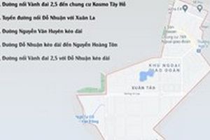 Quận Bắc Từ Liêm: Những tuyến sẽ mở theo quy hoạch ở phường Xuân Tảo