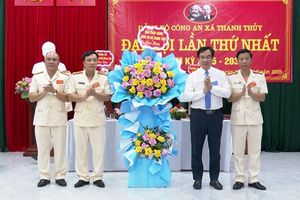 Phú Thọ: Đảng bộ Công an xã Thanh Thuỷ tổ chức Đại hội lần thứ Nhất