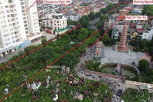 Ba đường sẽ mở theo quy hoạch ở xã Tân Triều, Thanh Trì, Hà Nội