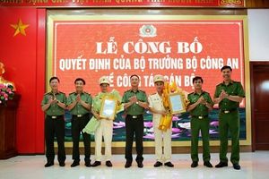 Công an tỉnh Nghệ An có 02 Phó Giám đốc mới
