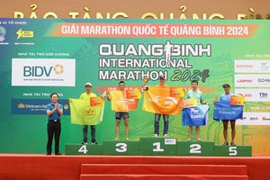 Hơn 3000 vận động viên tham gia giải marathon quốc tế tại Quảng Bình