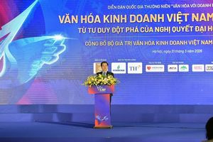 Công bố Bộ giá trị Văn hóa Kinh doanh Việt Nam: Chuẩn mực văn hóa kinh doanh trong kỷ nguyên mới