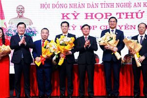 Nghệ An có hai tân Phó Chủ tịch UBND tỉnh