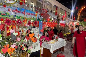 Hội trại Xuân Trường Tiểu học Tân Tiến: Gìn giữ và lan tỏa giá trị Tết cổ truyền