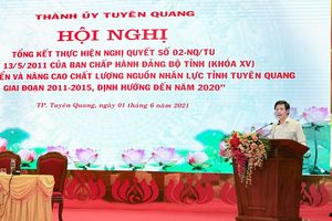 Thành ủy Tuyên Quang: 10 năm thực hiện Nghị quyết số 02-NQ/TU ngày 13/5/2011 của BCH Đảng bộ tỉnh ( khóa XV)