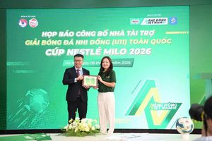 Nestle’ MILO tiếp tục đồng hành cùng Giải Bóng đá Nhi đồng toàn quốc 2026
