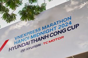 Hyundai Thành Công Việt Nam đồng hành cùng Vnexpress Marathon Ha Noi Midnight 2024 Hyundai Thanh Cong Cup