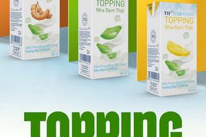 Tập đoàn TH ra mắt sản phẩm mới Sữa chua uống tiệt trùng TH true YORGURT TOPPING