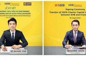 SHB chốt thương vụ bán 100% vốn công ty tài chính cho ngân hàng Thái Lan