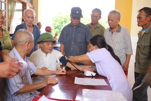 150 đối tượng chính sách tại Trực Chính (Nam Định) được khám và tư vấn sức khoẻ miễn phí