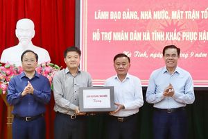 Hà Tĩnh: Lan tỏa nghĩa tình từ mọi miền Tổ quốc sau thiên tai